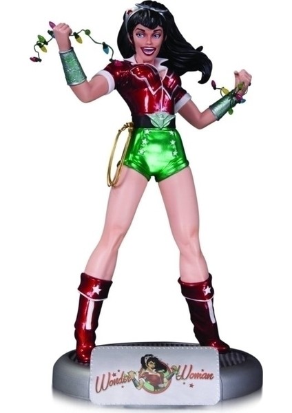 Wonder Woman Holiday Bombshell Statue