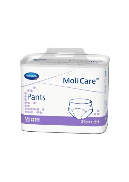 Emici Külot 8 Damla Medium Orta Boy Mor 20 adet o