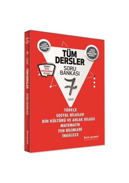 Tercih Akademi  7. Sınıf Tüm Dersler Soru Bankası