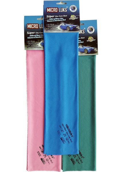 Mikrofiber Oto Cam Bezi