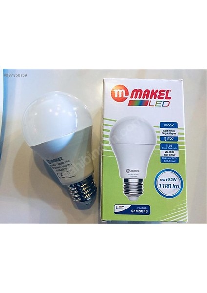 LED Ampul 7W Ampul 3000K Gün Işığı