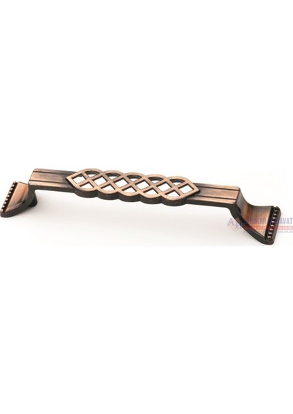 Narin Kulp Antik Bakır 128 mm Dolap Mobilya