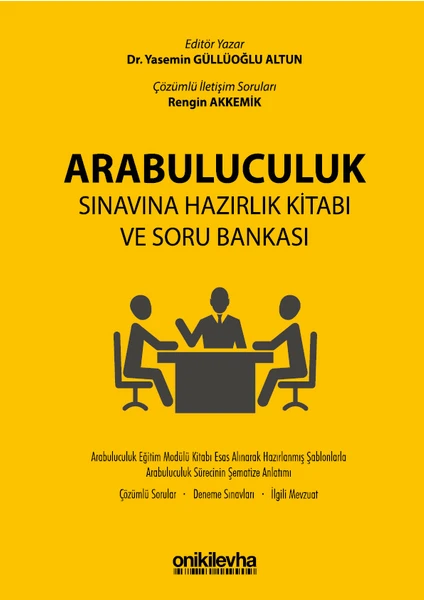 Arabuluculuk Sınavına Hazırlık Kitabı ve Soru Bankası