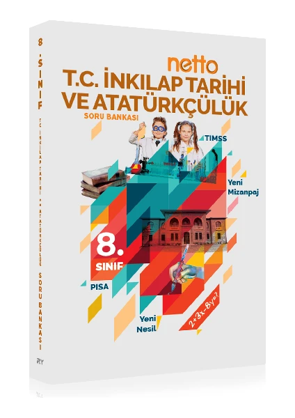 Referans Yayınları Netto 8. Sınıf İnkılap Tarihi ve Atatürkçülük Soru Bankası