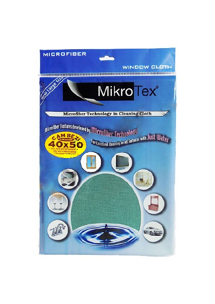 (3 Adet) Mikrofiber Kurulama Temizlik ve Cam Bezi 40X50 Cm. 3'lü