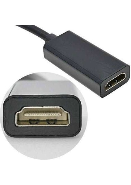 Displayport To HDMI Çevirici Dönüştürücü Adaptör