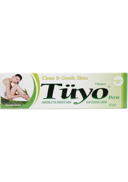 Parfümlü Aloe Vera Etkili Tüy Dökücü Krem 40 gr