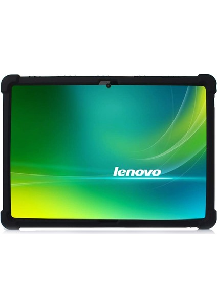 Lenovo Tab M10 10.1 Tablet TB-X605L TB-X605F Standlı Silikon Kılıf - Siyah fiyatları