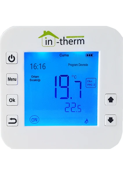 In-Therm Mrl 300 Tm Dijital Kablolu Oda Termostatı