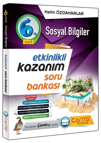 6. Sınıf Sosyal Bilgiler Etkinlikli Kazanım Soru Bankası