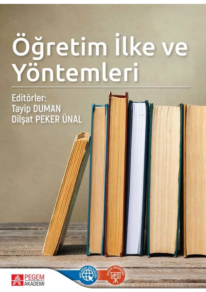 Pegem Akademi Yayıncılık Öğretim İlke ve Yöntemleri