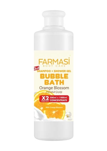 Bubble Bath Orange Blossom Portakal Çiçeği 500 ML-1103256