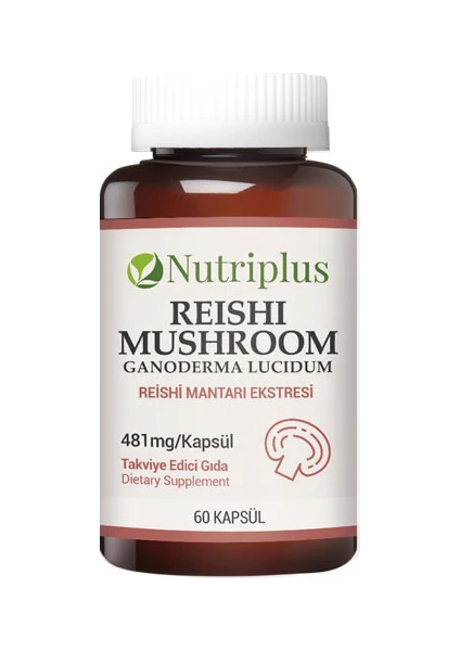 Nutriplus Reishi Mantarı Ekstresi 60 KAPSÜL-9700546