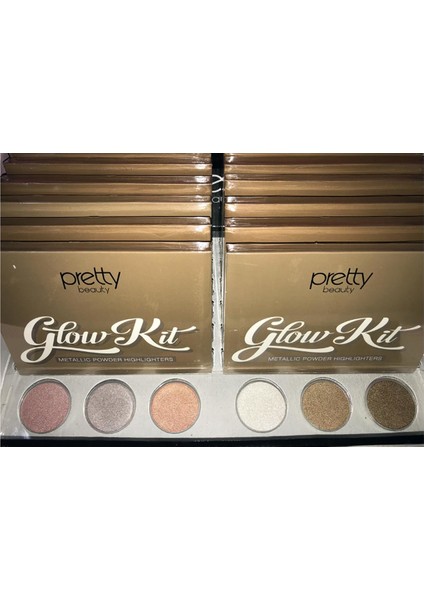 6lı Glow Kit Metalic Powder Highlighters fiyatları