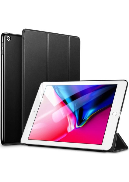 Apple iPad Air 10.5 inch 2019 Delüx Leather Serisi Standlı Kılıf - Siyah