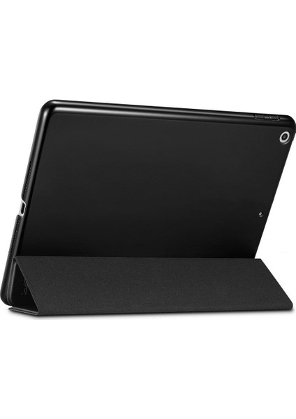 Apple iPad Air 10.5 inch 2019 Delüx Leather Serisi Standlı Kılıf - Siyah