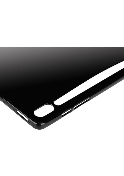 Samsung Galaxy Tab S6 T860 Tablet Silikon Soft Kılıf - Siyah modelleri