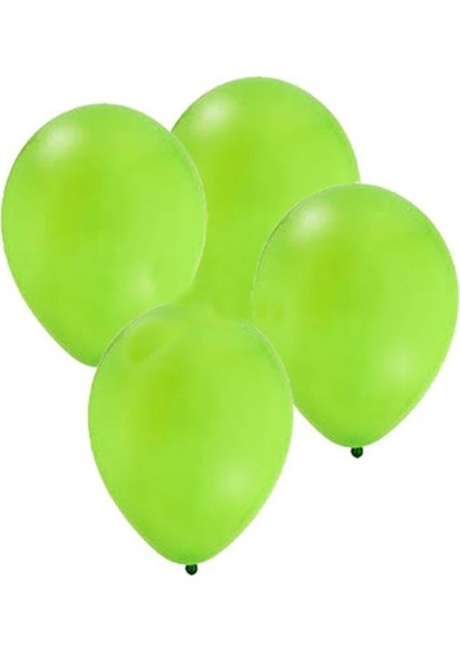 Yeşil Metalik Balon 5 Adet
