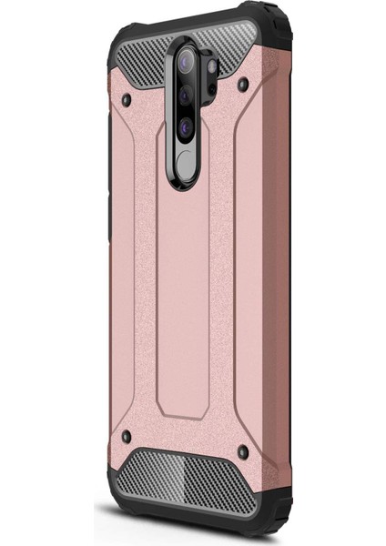 Xiaomi Redmi Note 8 Pro Kılıf Rugged Armor Rose Gold