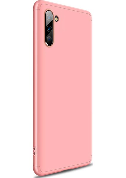 Samsung Galaxy Note 10 Kılıf Double Dip 360 Protective Rose Gold