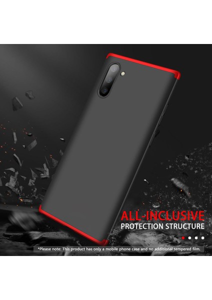 Samsung Galaxy Note 10 Kılıf Double Dip 360 Protective Mavi