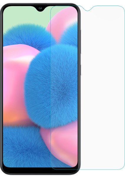 Samsung Galaxy A30s Temperli Cam Ekran Koruyucu Şeffaf