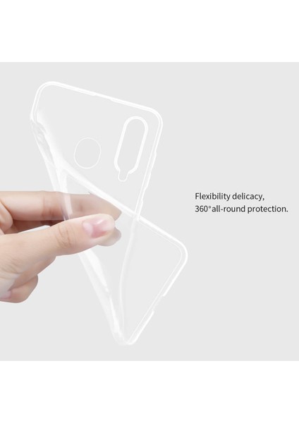 Samsung Galaxy A20s Kılıf Transparent Soft Şeffaf