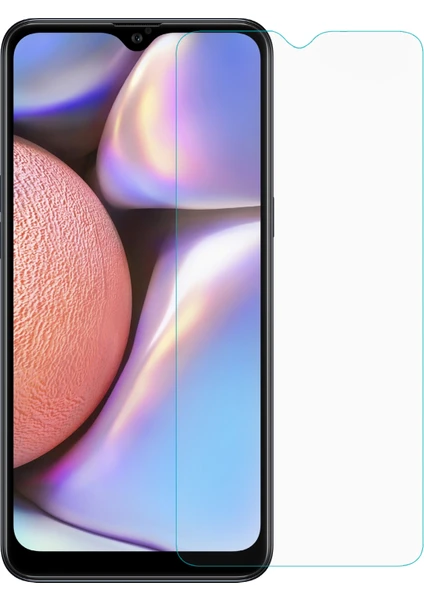 Samsung Galaxy A10s Temperli Cam Ekran Koruyucu Şeffaf