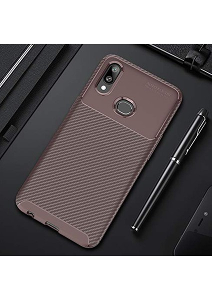 Samsung Galaxy A10s Kılıf Legion Series Kahverengi