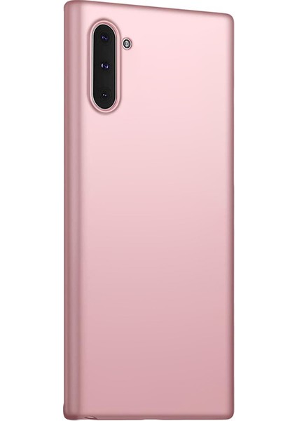 Matte Silicone Samsung Galaxy Note 10 Kılıf Rose Gold