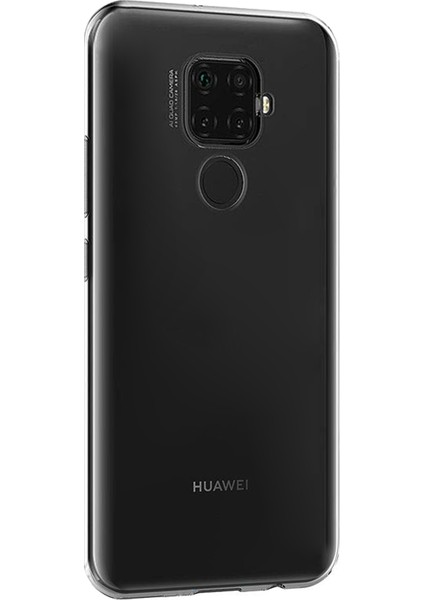 Huawei Mate 30 Lite Kılıf Transparent Soft Şeffaf