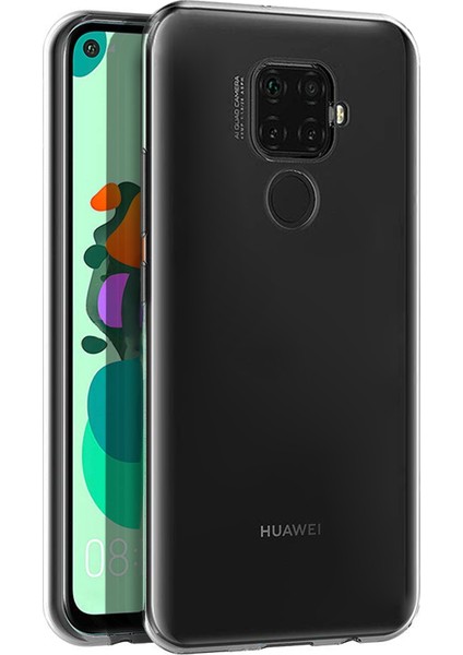 Huawei Mate 30 Lite Kılıf Transparent Soft Şeffaf