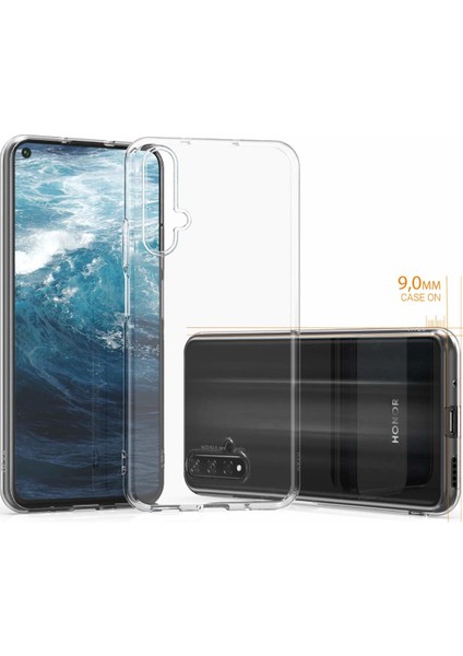 Huawei Honor 20 Kılıf Transparent Soft Şeffaf