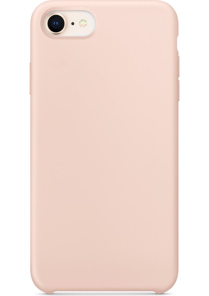 Apple iPhone 7 Kılıf Liquid Lansman Silikon Rose Gold