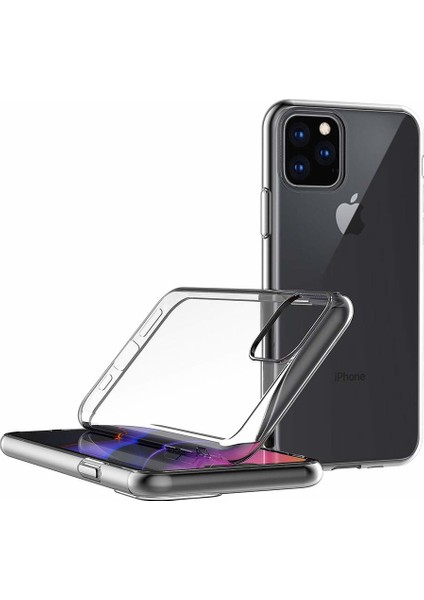 Apple iPhone 11 Pro Kılıf Transparent Soft Şeffaf