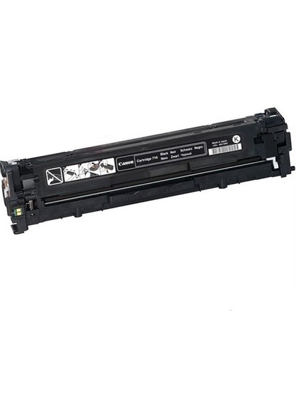 Yüzdeyüz Toner Canon CRG-716BK Siyah Muadil Toner LBP5050 / MF8030 / MF8040 / MF8050 / MF8080 2000 Sayfa
