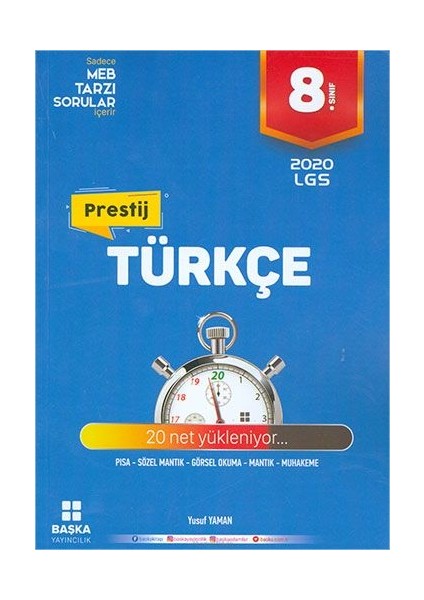 8.Sınıf Türkçe Yeni Nesil Soru Kitabı
