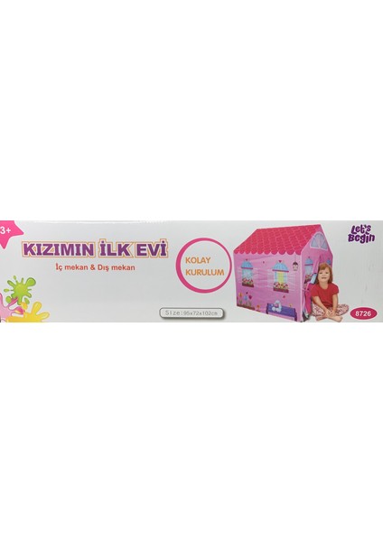 I Play Kızımın İlk Evi Rüya Evi Kız Çocuk Oyun Çadırı