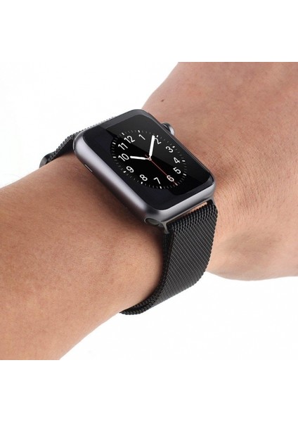 Apple Watch Seri 7/6/SE/5/4 Metal Kayış Milano Loop 45mm 44mm 42mm Uyumlu Yeşil fiyatları