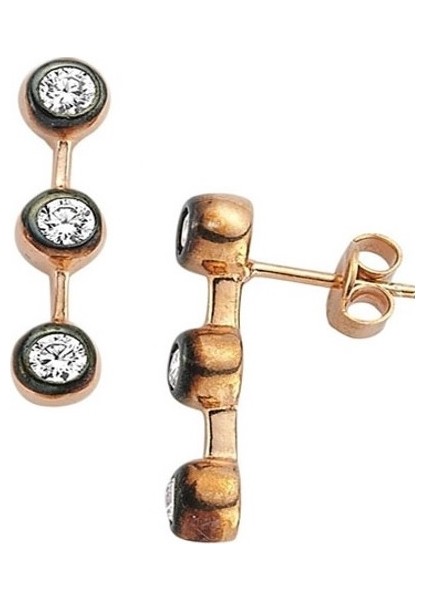 Tria Rose Rodajlı Küpe