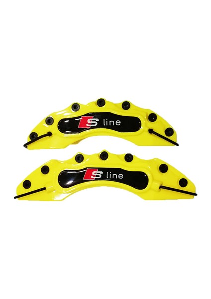 Audi Sline Plastik Kaliper Kapağı Seti