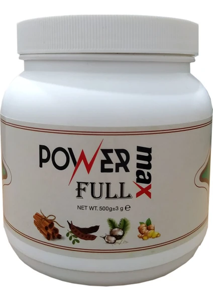 Power Max Full Keçiboynuzlu Bitkisel Toz 500 Gr