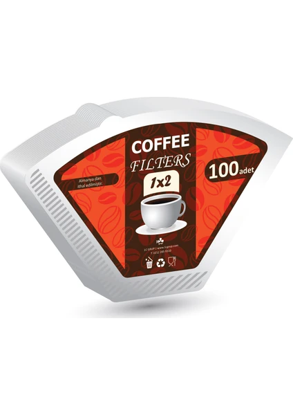 Coffee Filters Filtre Kahve Kağıdı No:4 100'lü Paket