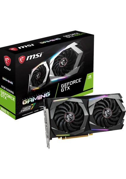 Nvidia GeForce GTX1660 Ti Gaming 6GB 192Bit GDDR6 DX(12) PCI-E 3.0 Ekran Kartı ( GeForce GTX 1660 Ti GAMING 6G ) fiyatları