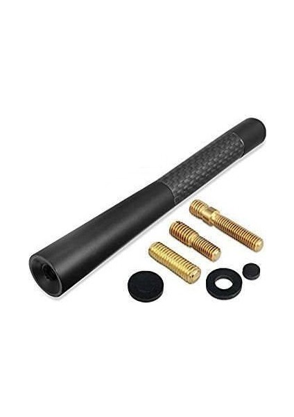 Toyota Verso Karbon Fiber Oto Radyo Anteni Çubuk Anten 12 cm