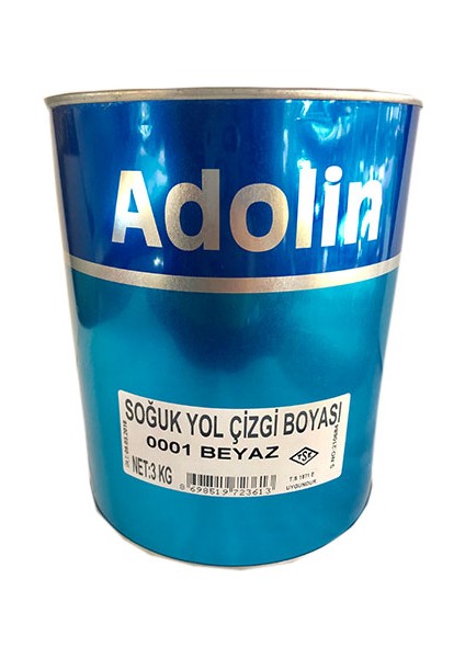 Soğuk Yol Çizgi Boyası Beyaz 3 kg