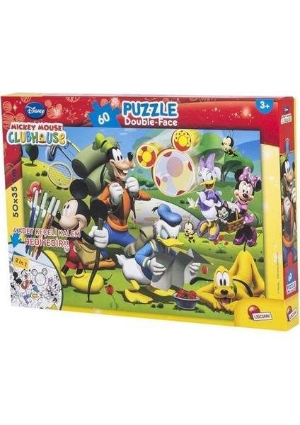 Mickey Mouse 60 Parça Puzzle