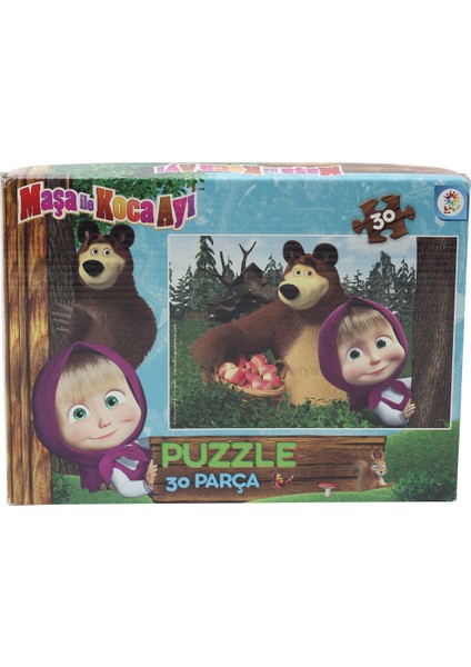 Maşa ile Koca Ayı Puzzle 30 Parça