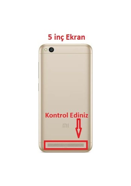 Xiaomi Redmi 4A Kılıf Premier Mat Silikon Kılıf Slim Fit + Ekran Koruyucu Gold fiyatları