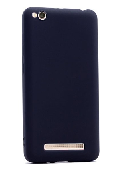 Xiaomi Redmi 4A Kılıf Premier Mat Silikon Kılıf Slim Fit + Ekran Koruyucu Siyah